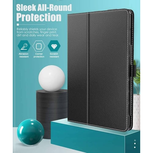 . Funda MOKO folio para Kindle Fire HD 8 (2020 10th gen) - Negra 