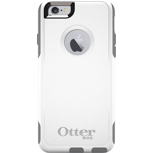 . Funda OTTERBOX Commuter para iPhone 6 PLUS Blanco Gris 