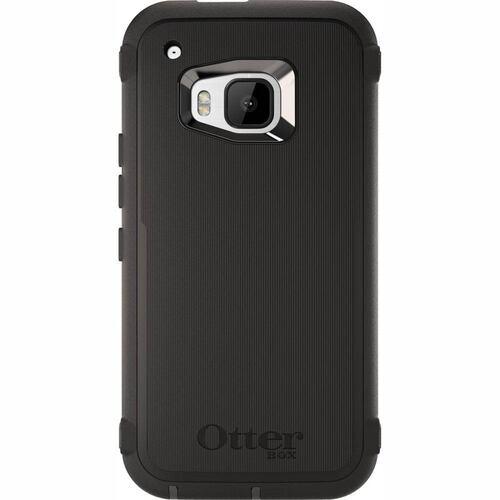 . Funda OTTERBOX Defender para HTC One M9 Negra Clip Giratorio estuche uso rudo 