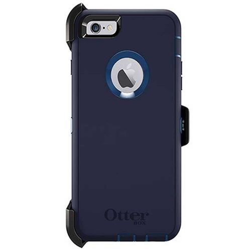 . Funda OTTERBOX Defender para iPhone 6 PLUS Azul Uso Rudo con Clip giratorio 