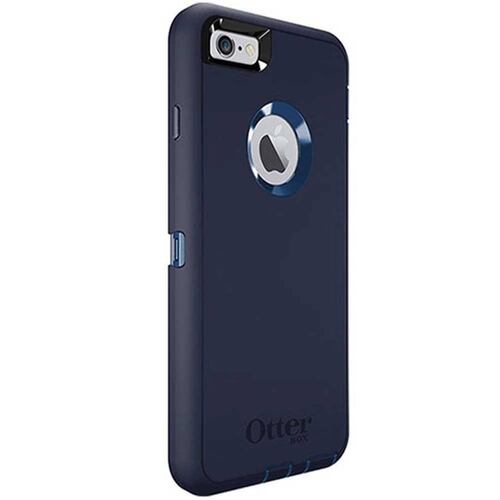 . Funda OTTERBOX Defender para iPhone 6 PLUS Azul Uso Rudo con Clip giratorio 