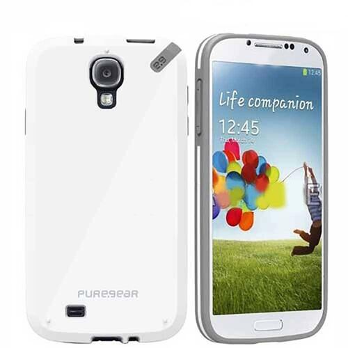 . Funda PUREGEAR Slimshell para Samsung S4 Blanca 