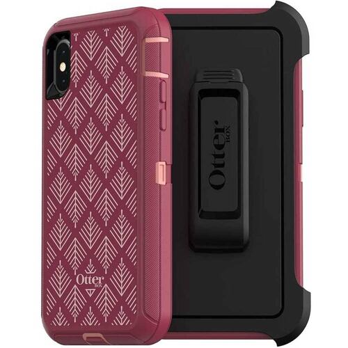 . Funda OTTERBOX Defender para iPhone X happa Uso Rudo con Clip giratorio 
