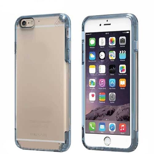 . Funda PUREGEAR Slimshell Pro para iPhone 6 y 6s Transp Azul 