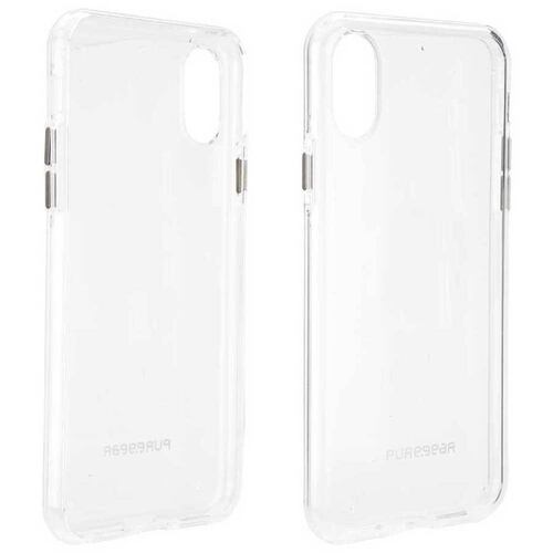 . Funda PUREGEAR Slimshell para iPhone X y Xs Transparente Claro 