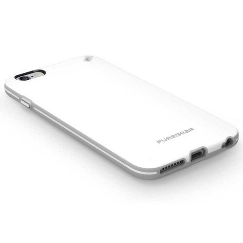 . Funda PUREGEAR Slimshell para iPhone 6 y 6s Blanco 