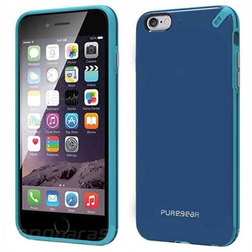 . Funda PUREGEAR Slimshell para iPhone 6 y 6s Azul 