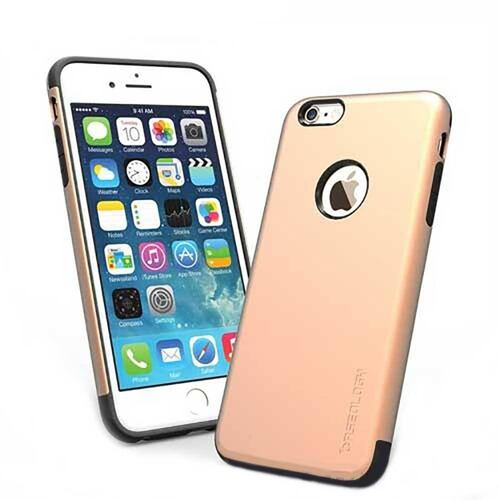 . Funda CASEOLOGY Dual Layer Oro para iPhone 6 y 6s 