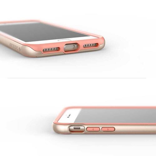 . Funda CASEOLOGY Wavelength Coral para iPhone SE iPhone 8 y 7 
