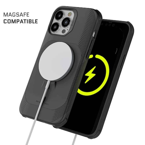 . Funda GHOSTEK Exec para iPhone 13 PRO MAX Negra con porta tarjetas 