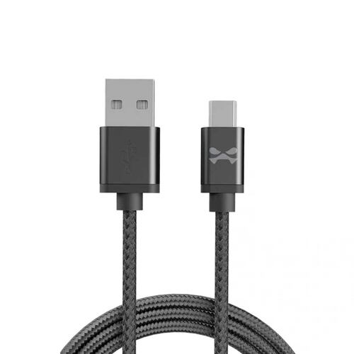 Cable Datos GHOSTEK USB-A a Micro USB reforzado 1.8m Universal Negro 