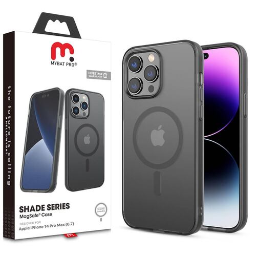 Funda MYBAT Shade con MagSafe para iPhone 14 PRO MAX - Humo
