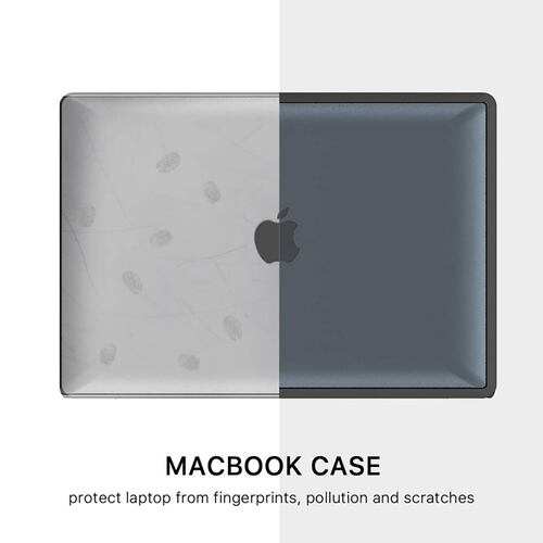 Funda MYBAT para MacBook Pro 13 M1 M2 Humo release 2022 2020 2019 2018 A2338 A2238 A2289 A2251 