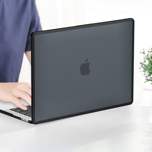 Funda MYBAT para MacBook Pro 13 M1 M2 Humo release 2022 2020 2019 2018 A2338 A2238 A2289 A2251 