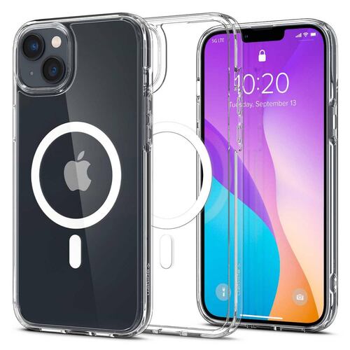 Funda SPIGEN Crystal Hybrid Mag para iPhone 14 PLUS Transparente .