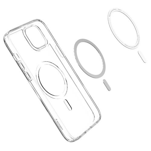Funda SPIGEN Crystal Hybrid Mag para iPhone 14 PLUS Transparente .