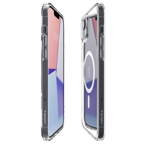 Funda SPIGEN Crystal Hybrid Mag para iPhone 14 PLUS Transparente .