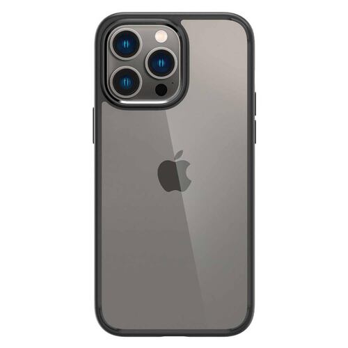 Funda SPIGEN Crystal Hybrid para iPhone 14 PLUS Transp Negro Mate .