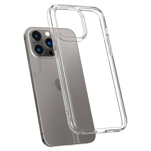 Funda SPIGEN Crystal Hybrid para iPhone 14 PRO Transparente 