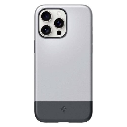 Funda SPIGEN Style Armor MagFit para iPhone 15 PRO MAX Gris 