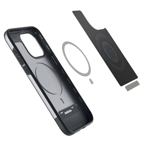 Funda SPIGEN Style Armor MagFit para iPhone 15 PRO MAX Gris 