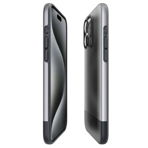 Funda SPIGEN Style Armor MagFit para iPhone 15 PRO MAX Gris 