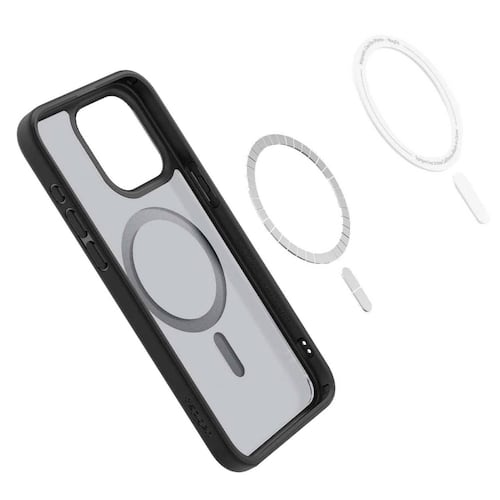 Funda SPIGEN Ultra Hybrid Mag para iPhone 15 PRO Negro Humo 