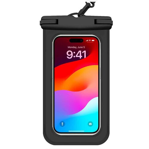 Funda TEKKU contra Agua colgante Universal sumergible Negra 