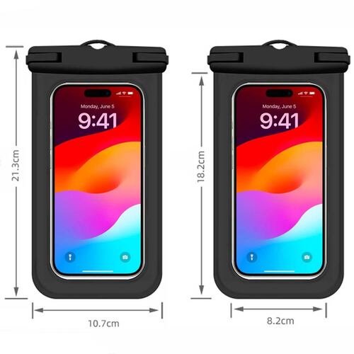 Funda TEKKU contra Agua colgante Universal sumergible Negra 