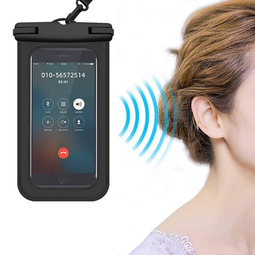 Funda TEKKU contra Agua colgante Universal sumergible Negra 