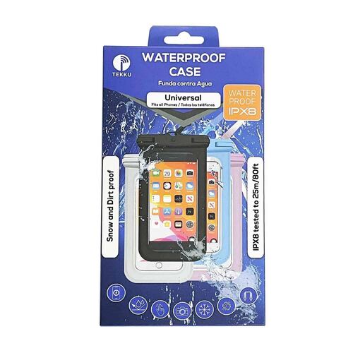 Funda TEKKU contra Agua colgante Universal sumergible Negra 