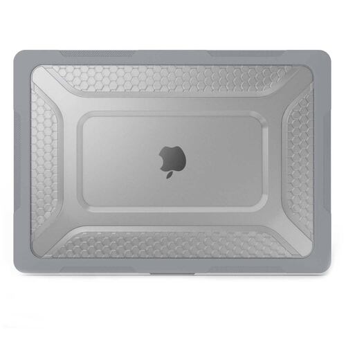 Funda TEKKU HC para MacBook Air 13 Gris A2337 M1 A2179 A1932 uso rudo 