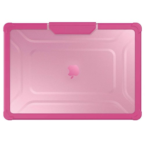 Funda TEKKU ST para MacBook Air 13 M2 M3 Rosa A2681 A3113 uso rudo 