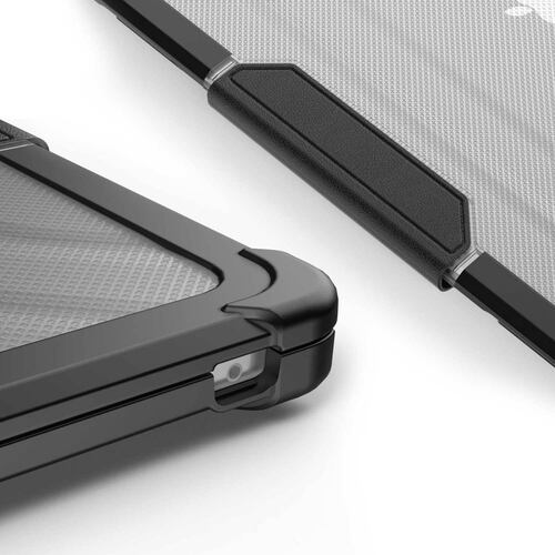 Funda TEKKU ST para MacBook PRO 13 M1 M2 Negra uso rudo A2289 A2251 A2159 A1989 A1706 A1708 