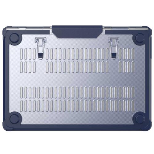 Funda TEKKU ST para MacBook PRO 13 M1 M2 Azul uso rudo A2289 A2251 A2159 A1989 A1706 A1708 