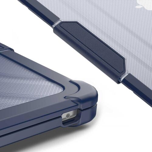 Funda TEKKU ST para MacBook PRO 13 M1 M2 Azul uso rudo A2289 A2251 A2159 A1989 A1706 A1708 
