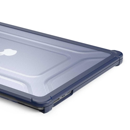 Funda TEKKU ST para MacBook PRO 13 M1 M2 Azul uso rudo A2289 A2251 A2159 A1989 A1706 A1708 