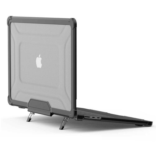 Funda TEKKU ST para MacBook PRO 16 Negra uso rudo A2485 A2780 A2991 M1 M2 M3 .