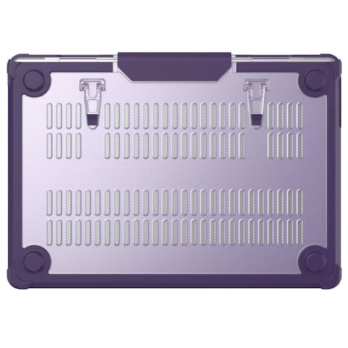 Funda TEKKU ST para MacBook Air 15 Violeta uso rudo A2941 A3114 .