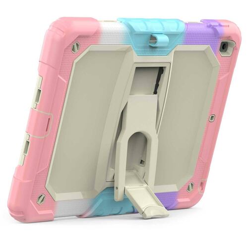 Funda TEKKU StandC uso rudo para iPad 9 iPad 8 iPad 7 10.2" MultiRosa A2602 A2605 A2270 A2428 A2430 A2197 