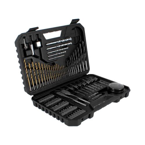 Juego de brocas de titanio y puntas de destornillador 103 pzs 070 Bosch.