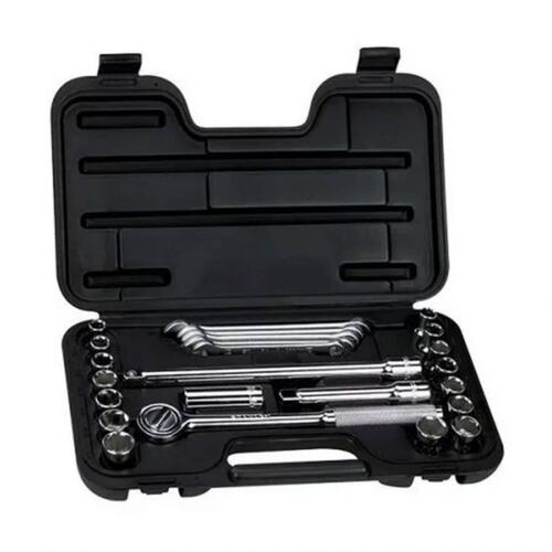 AUTOCLE DE 25 LLAVES MÉTRICAS Y DADOS 1/2 PULG 86-736 STANLEY.