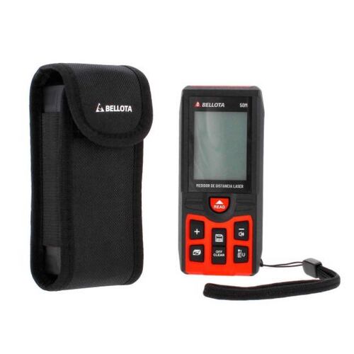 Medidor de distancia láser 50 m 7DISTLASER50M Bellota.