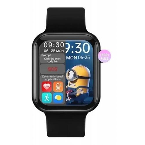 Smartwatch T500 + Plus Pro Series 6 Reloj Inteligente 2021 42 mm Negro