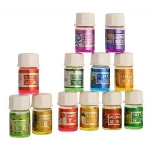 Difusor Humidificador Aromaterapia M1 12 Esencias .
