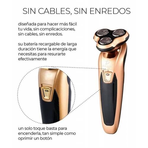 Rasuradora Eléctrica Accesorios Para Patillas Orejas Nariz .