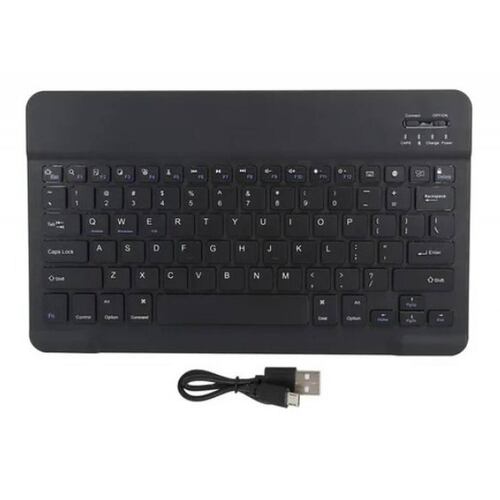 Mini Teclado Bluetooth Inalámbrico Delgado 10 Negro