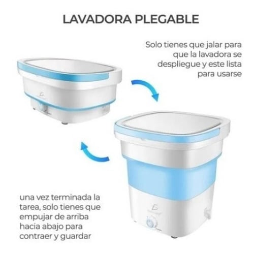 Mini Lavadora Portátil Plegable 11.5l 