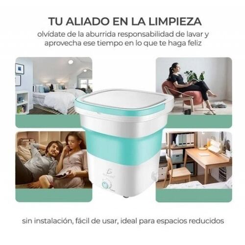 Mini Lavadora Portátil Plegable 11.5l 