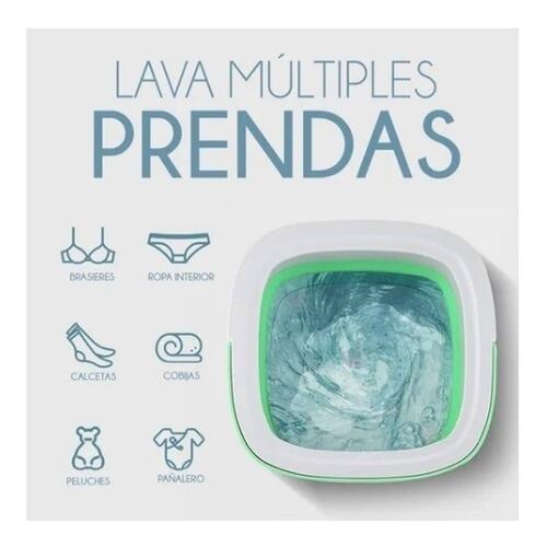 Mini Lavadora Portátil Plegable 11.5l 